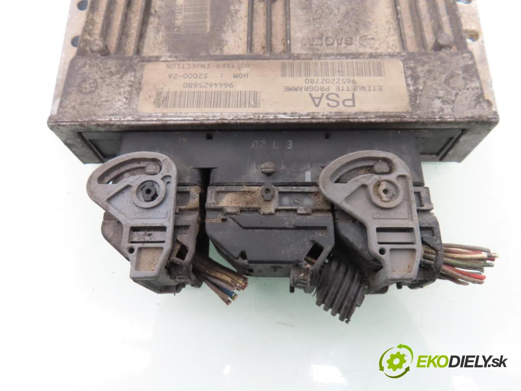 PEUGEOT 206 liftback (2A/C) HB 2004 55,00 1.4 75 - KFW 1360,00 Riadiaca jednotka Motor 9652202780