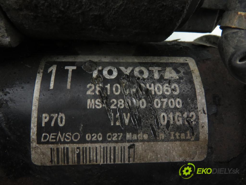 TOYOTA AVENSIS Kombi (_T25_) KOMBI 2005 120,00 2.4 (AZT251_) - 2AZ-FSE 2362,00 startér 281000H060 ; MS4280000700 (Startér)