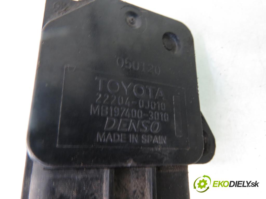TOYOTA AVENSIS Kombi (_T25_) KOMBI 2005 120,00 2.4 (AZT251_) - 2AZ-FSE 2362,00 váha vzduchu vzduchu 222040J010 ; MB1974003010