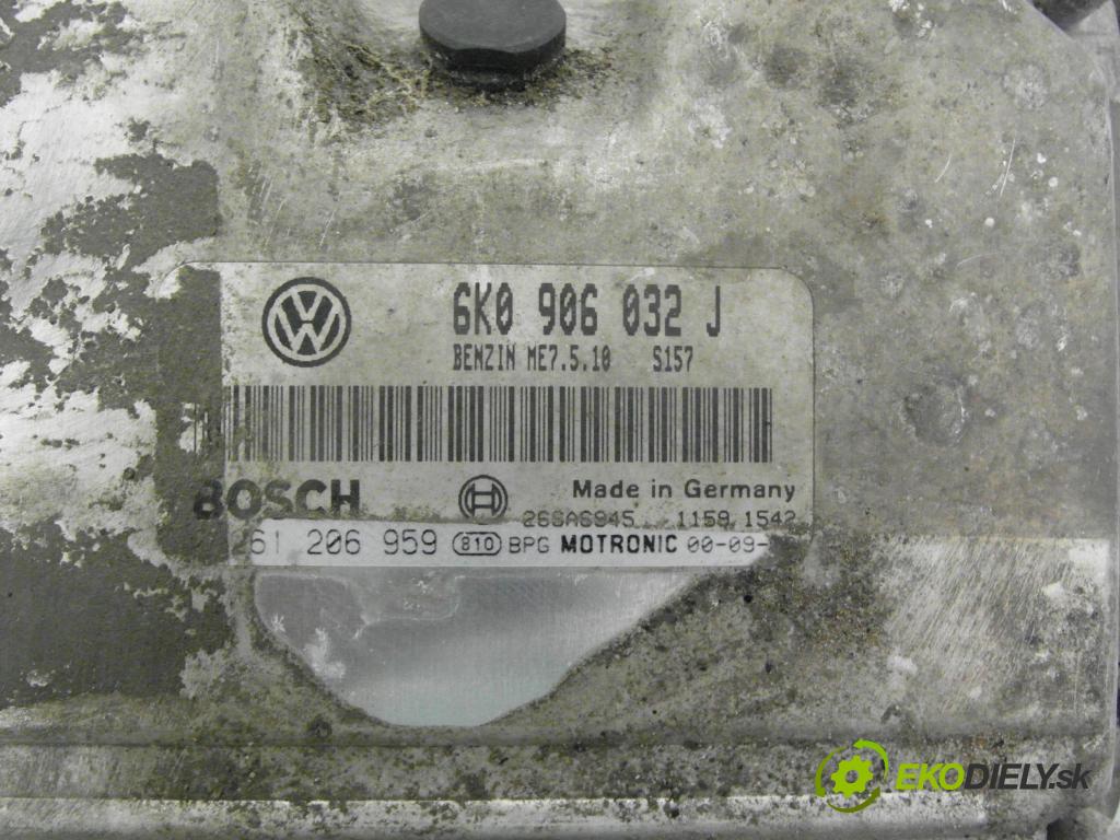 SEAT IBIZA II (6K1) HB 2001 44,00 1.4 i - ABD 1390,00 spinačka / imobilizéra IMMO / Riadiaca jednotka 6K0906032J ; 0261206959 ; 6K0905851