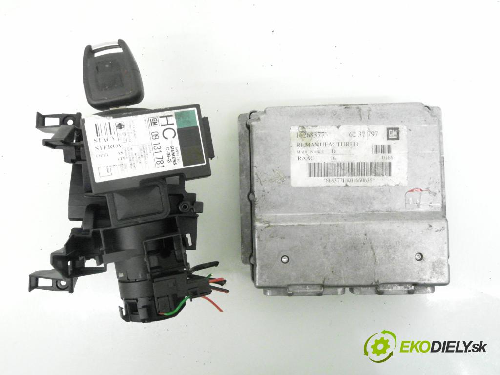 OPEL ASTRA G liftback (T98) HB 2002 74,00 1.6 16V - X 16 XEL 1598,00 spinačka / imobilizéra IMMO / Riadiaca jednotka 16268377 ; 6237797 ; 90589313