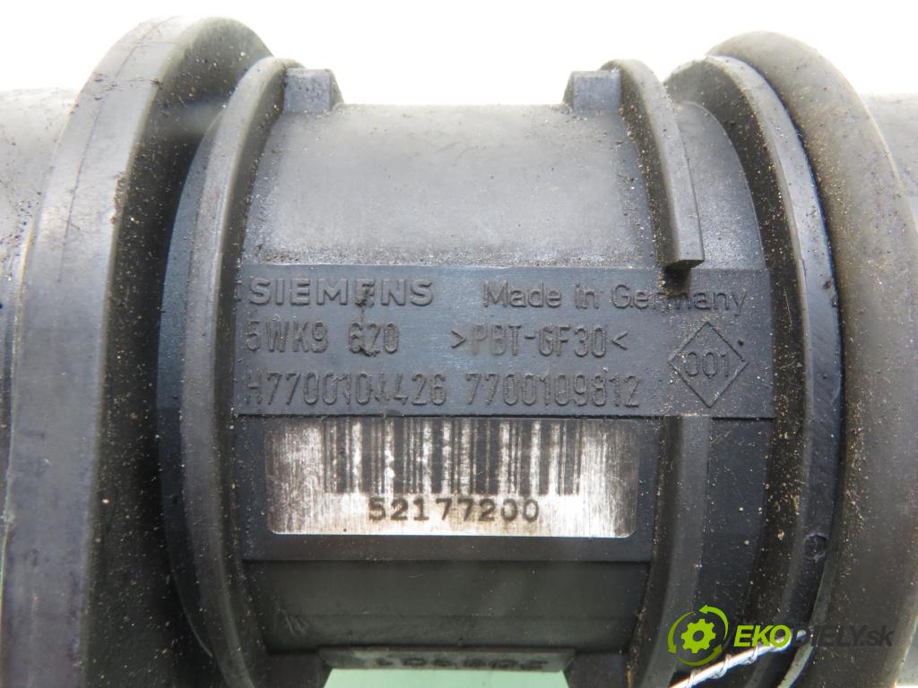 RENAULT SCENIC I (JA0/1_) MINIVAN 2001 75,00 1.9 dCi 102 - F9Q 732 1870,00 váha vzduchu vzduchu 7700109812 ; H7700104426 ; 5WK9620