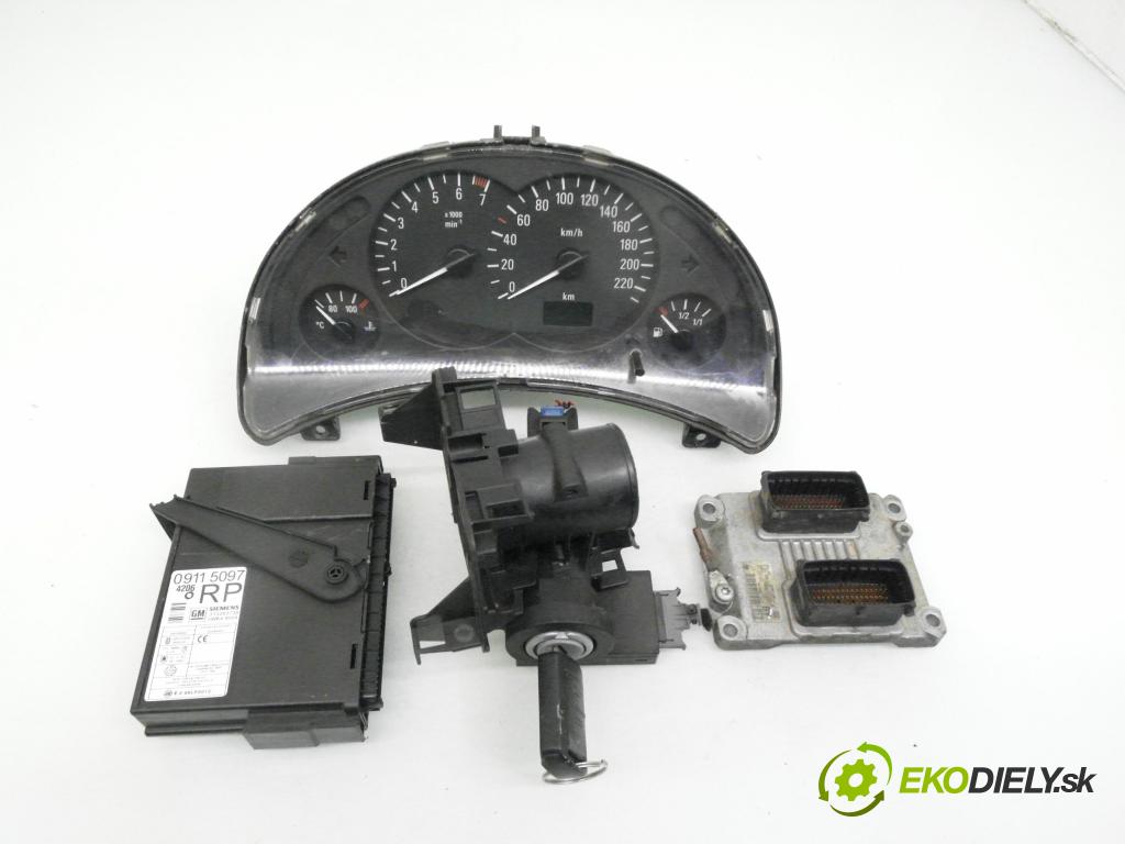 OPEL CORSA C (X01) HB 2000 43,00 1 - Z 10 XE 973,00 spinačka / imobilizéra IMMO / Riadiaca jednotka 0261206072 ; 26SA7134 ; 09166814FL