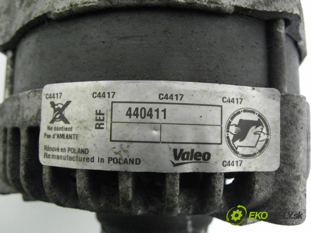VOLVO C30 (533) HB 2008 100,00 2.0 D 136 - D 4204 T 1997,00 Alternátor 440411 (Alternátor)