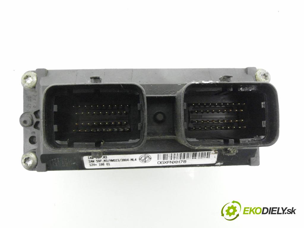 FIAT PUNTO (188_) HB 1999 44,00 1.2 60 (188.030, .050, .130, .150, .230, .250) - 1 1242,00 Riadiaca jednotka Motor IAW59FM3