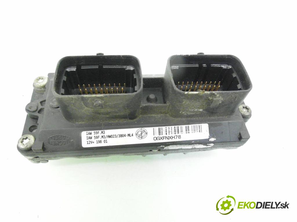 FIAT PUNTO (188_) HB 1999 44,00 1.2 60 (188.030, .050, .130, .150, .230, .250) - 1 1242,00 Riadiaca jednotka Motor IAW59FM3
