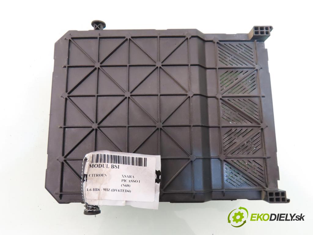 CITROEN XSARA PICASSO (N68) MINIVAN 2005 80,00 1.6 HDi - 9HZ (DV6TED4) 1560,00 MODUL BSI S118085320D ; 9652474680