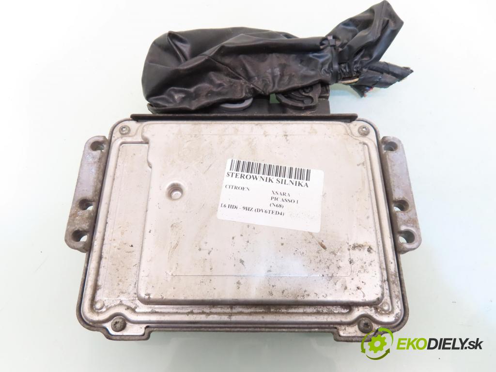 CITROEN XSARA PICASSO (N68) MINIVAN 2007 80,00 1.6 HDi - 9HZ (DV6TED4) 1560,00 řídící jednotka motora 0281011233 ; 9656161780