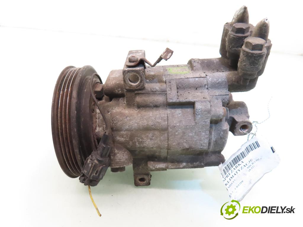 NISSAN MICRA III (K12) HB 2004 48,00 1.2 - CR12DE 1240,00 KOMPRESOR: klimatizace 92600AX800 ; 5060216862 ; DKV08R (Kompresor klimatizace)