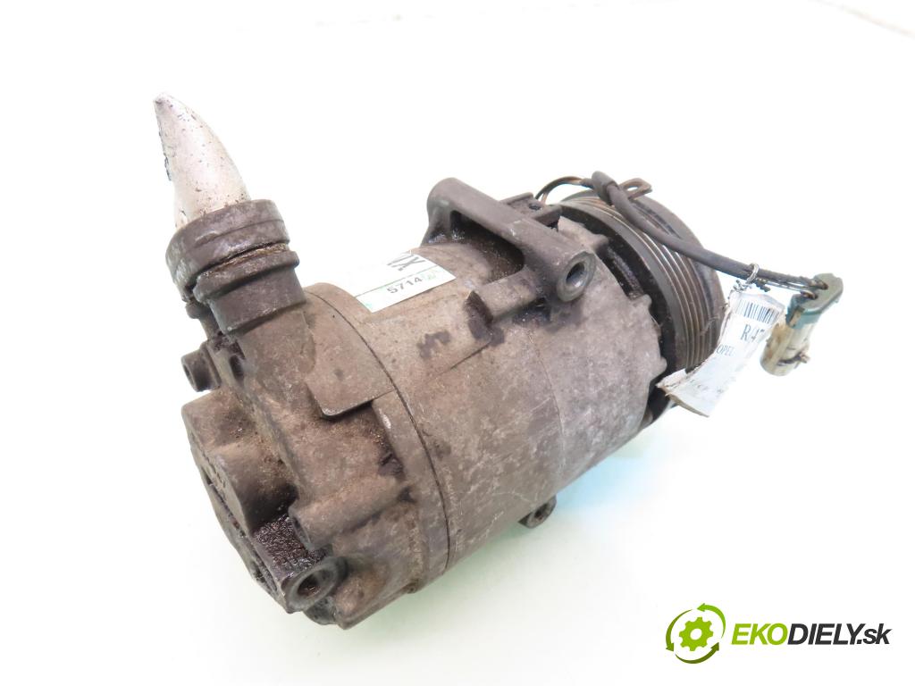 OPEL ASTRA G liftback (T98) HB 2000 74,00 1.6 16V - X 16 XEL 1598,00 KOMPRESOR: klimatizace 09165714 (Kompresor klimatizace)
