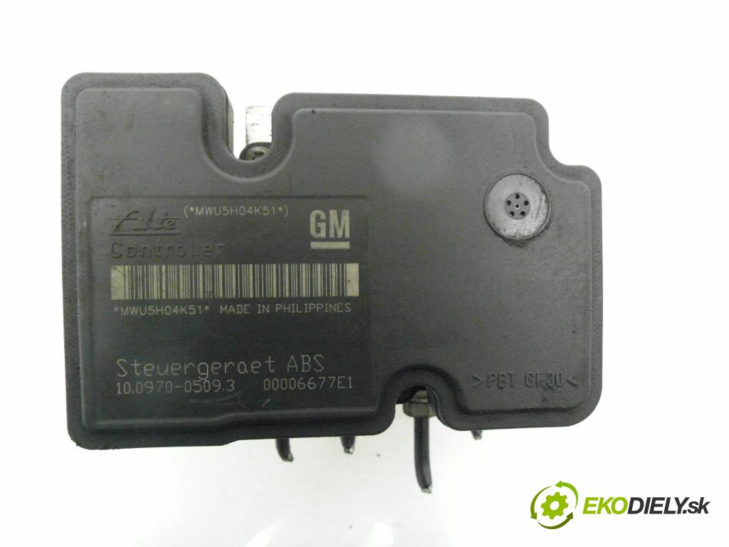 OPEL ASTRA H (A04) HB 2004 66,00 1.4 - Z 14 XEP 1364,00 pumpa ABS 10097005093 ; 10020700244 ; 13157576HA (Pumpa ABS)
