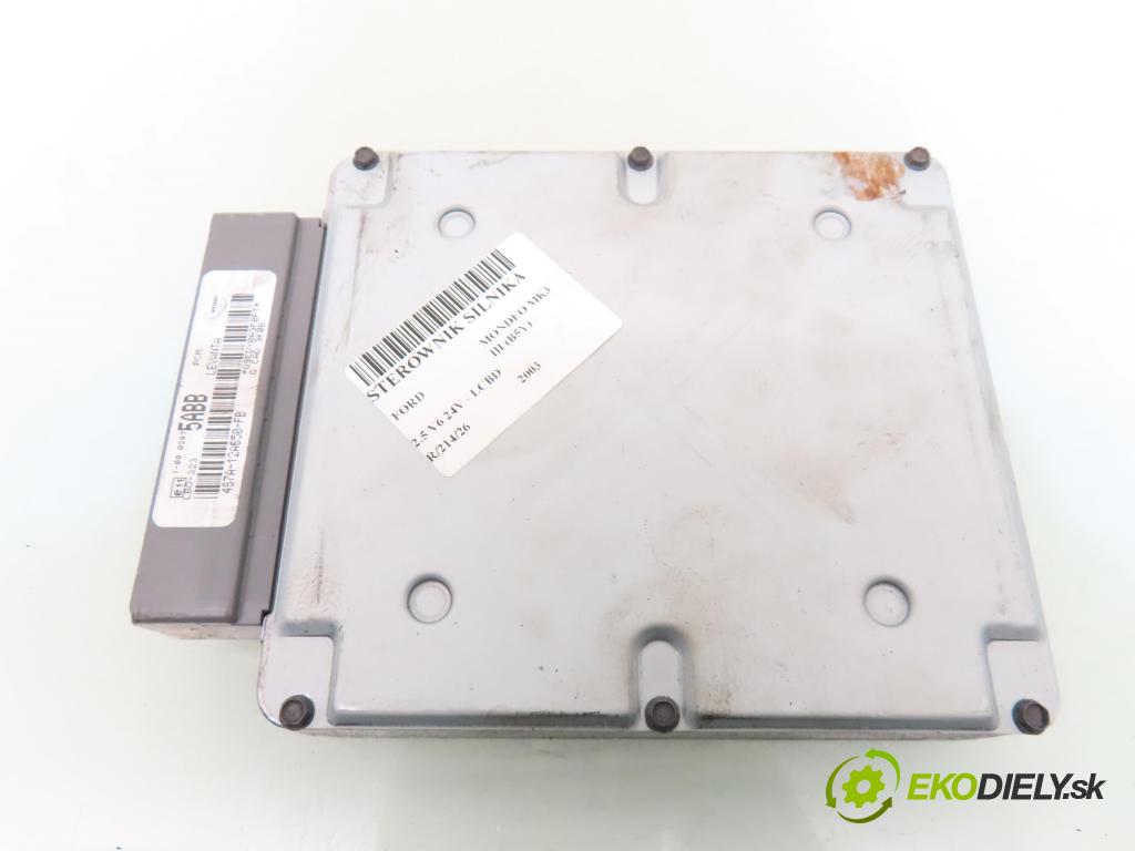 FORD MONDEO III (B5Y) SEDAN 2003 125,00 2.5 V6 24V - LCBD 2495,00 řídící jednotka motora 4S7A12A650FB