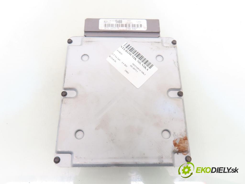 FORD MONDEO III (B5Y) SEDAN 2003 125,00 2.5 V6 24V - LCBD 2495,00 řídící jednotka motora 4S7A12A650FB