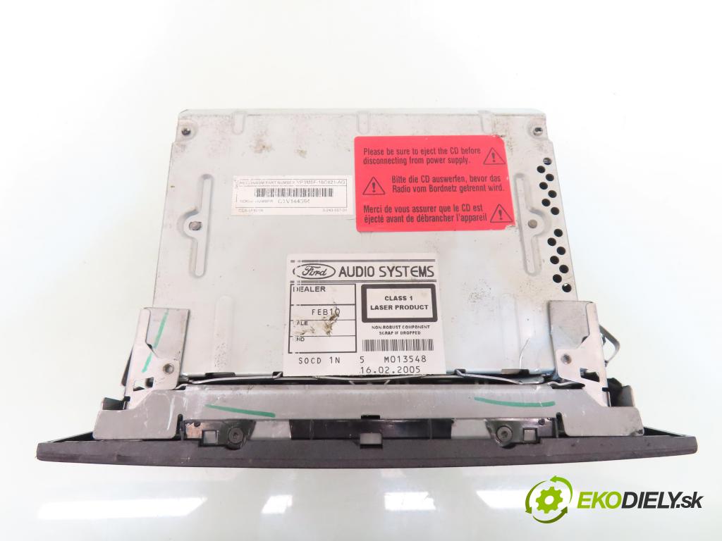 FORD MONDEO III (B5Y) SEDAN 2003 125,00 2.5 V6 24V - LCBD 2495,00 RADIO CD 5S7T18C815BC ; CD132