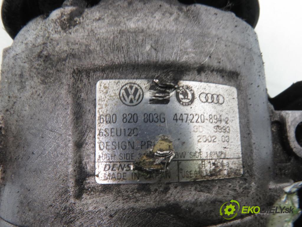 VW POLO (9N_) HB 2003 40,00 1.2 6V 54 - AWY 1198,00 KOMPRESOR: klimatizace 6Q0820803G ; 447220894 (Kompresor klimatizace)