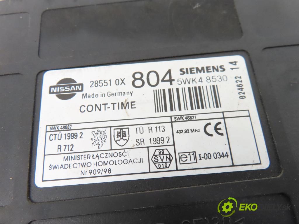 NISSAN TERRANO II (R20) TERENOWY 2002 113,00 3.0 Di 4WD - ZD30 2953,00 MODUL BSI 285510X804 ; 5WK48530