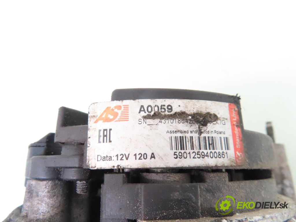 SEAT TOLEDO II (1M2) SEDAN 1999 66,00 1.9 TDI - AGR 1896,00 Alternátor A0059 (Alternátor)