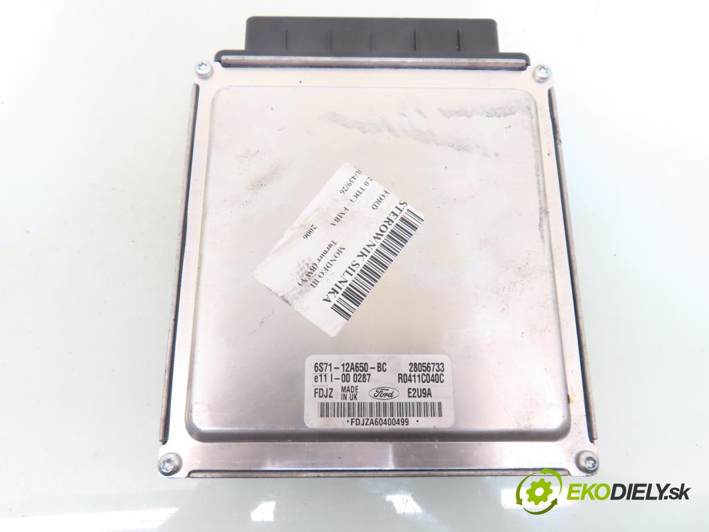 FORD MONDEO III Turnier (BWY) KOMBI 2006 96,00 2.0 TDCi - FMBA 1998,00 Riadiaca jednotka Motor 6S7112A650BC ; R0411C040C