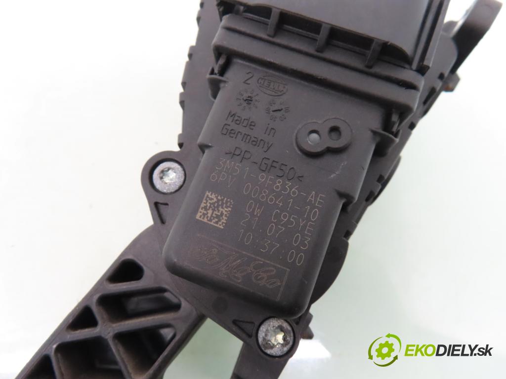 FORD FOCUS C-MAX (DM2) MINIVAN 2003 100,00 2.0 TDCi - G6DA 1997,00 Potenciometer plynu 3M519F836AE ; 6PV00864110 (Potenciometer plynového pedálu)
