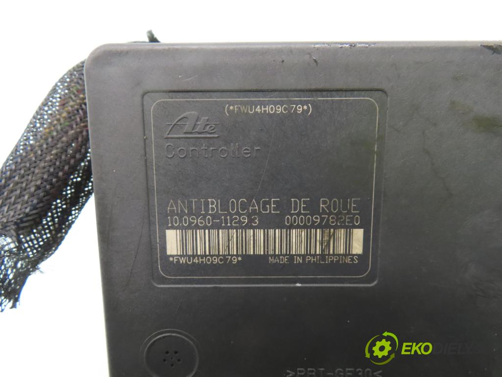 PEUGEOT 206 liftback (2A/C) HB 2004 50,00 1.4 HDi 8V 70 - 8HZ 1398,00 Pumpa ABS 10096011293 ; 9649026980 (Pumpa ABS)