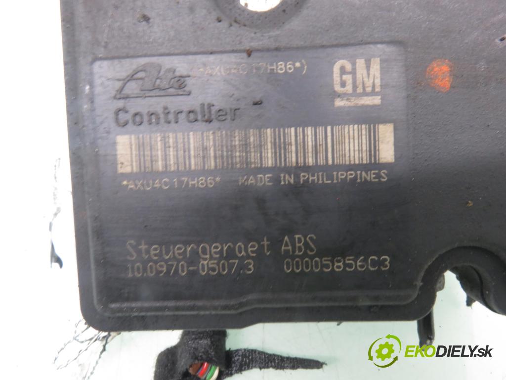 OPEL ASTRA H (A04) HB 2004 74,00 1.7 CDTI - Z 17 DTH 1686,00 Pumpa ABS 10097005073 ; 24447833BE (Pumpa ABS)