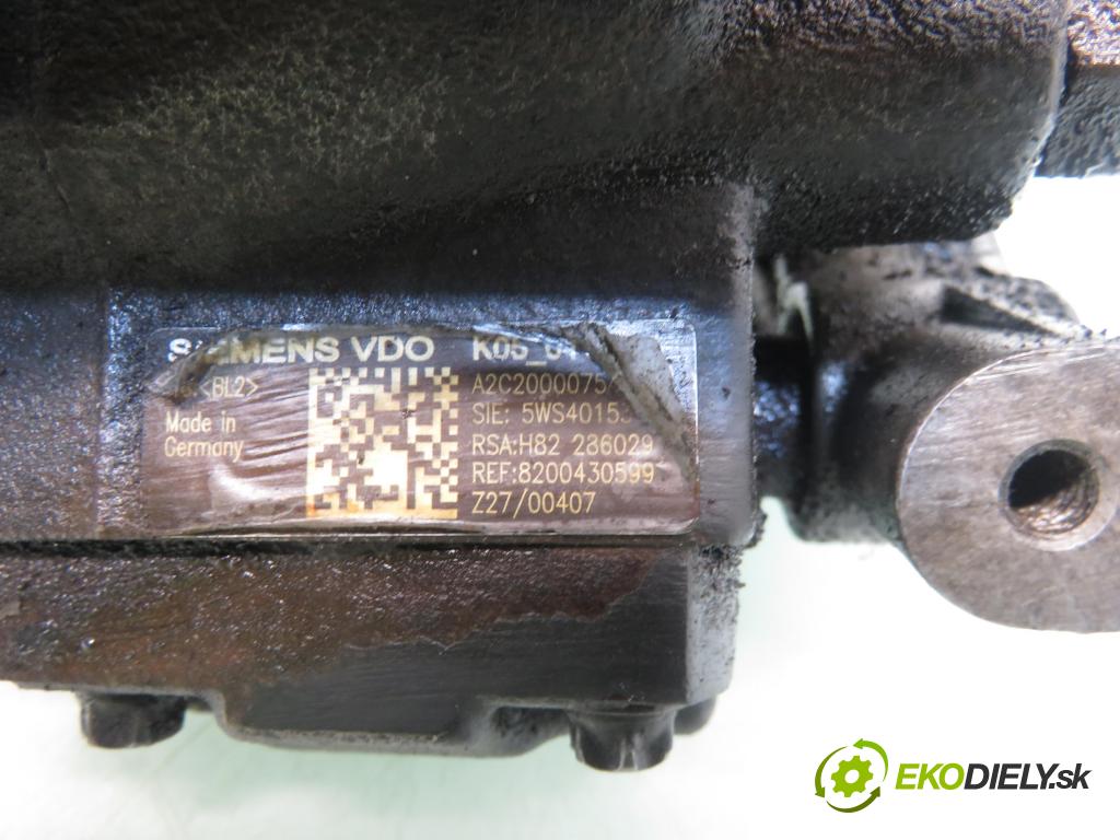 RENAULT MEGANE II Kombi (KM0/1_) KOMBI 2005 78,00 1.5 dCi 106 - K9K 732 1461,00 Pumpa vysokého tlaku 8200430599 ; 5WS40153 ; A2C20000754
