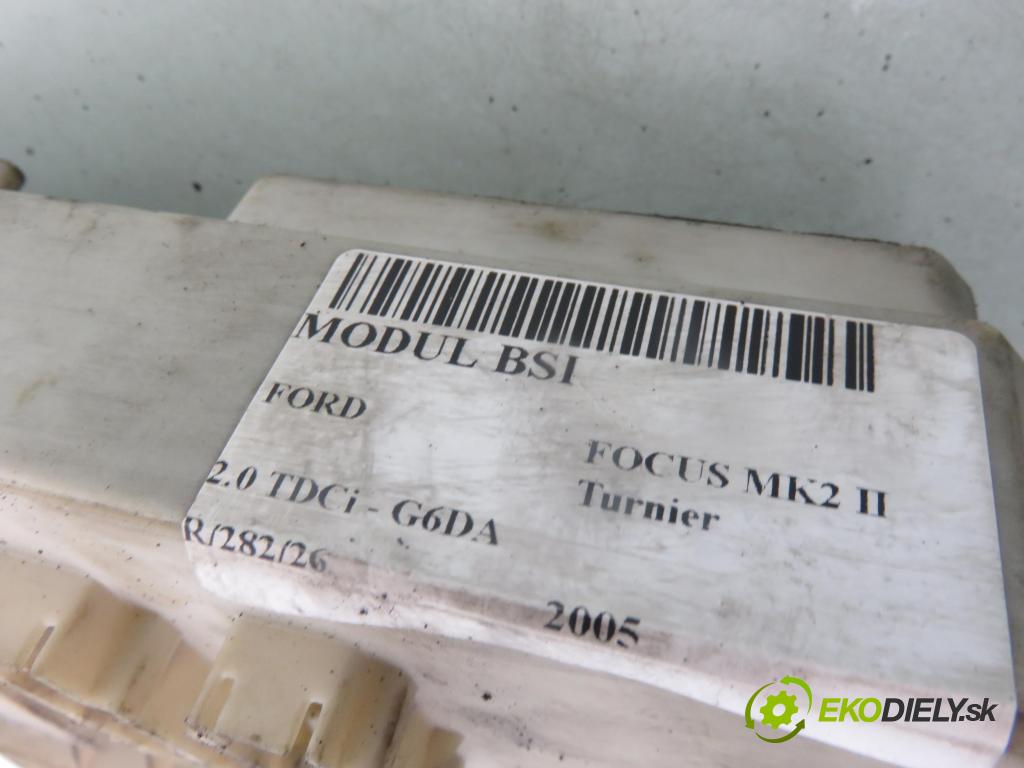 FORD FOCUS II Turnier (DA_, FFS, DS) KOMBI 2005 100,00 2.0 TDCi - G6DA 1997,00 MODUL BSI 4M5T14A073CH ; 4M5T14A073BF