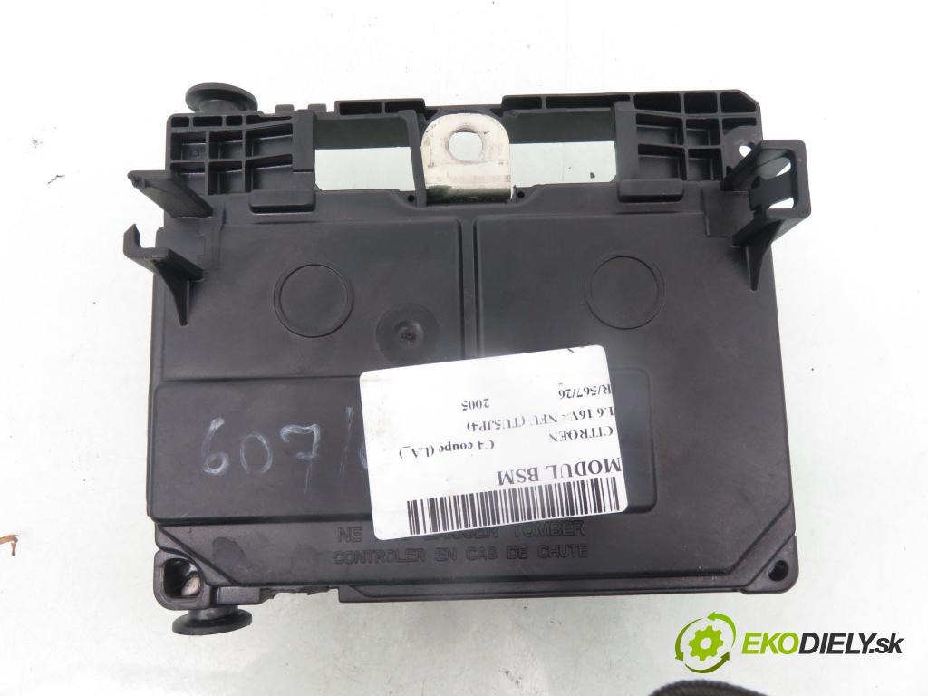 CITROEN C4 coupe (LA_) COUPE 2005 80,00 1.6 16V - NFU (TU5JP4) 1587,00 MODUL BSM 9656086580 ; S118983006J