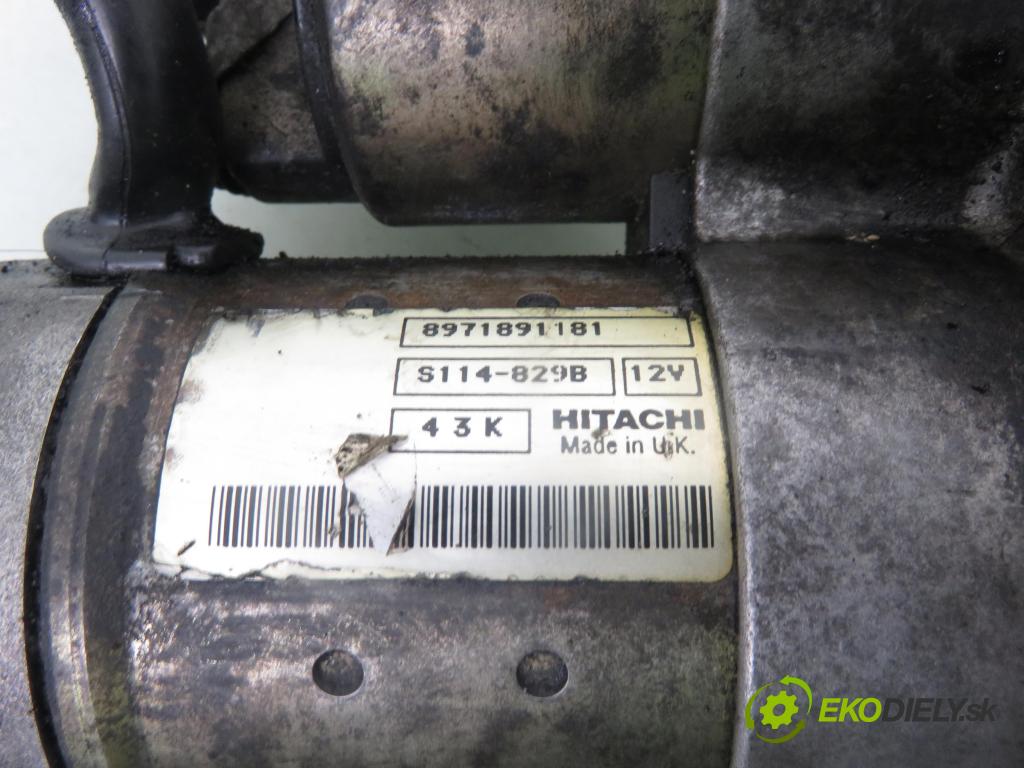 OPEL ASTRA H (A04) HB 2004 74,00 1.7 CDTI - Z 17 DTH 1686,00 startér 8971891181 ; S114829B (Startér)