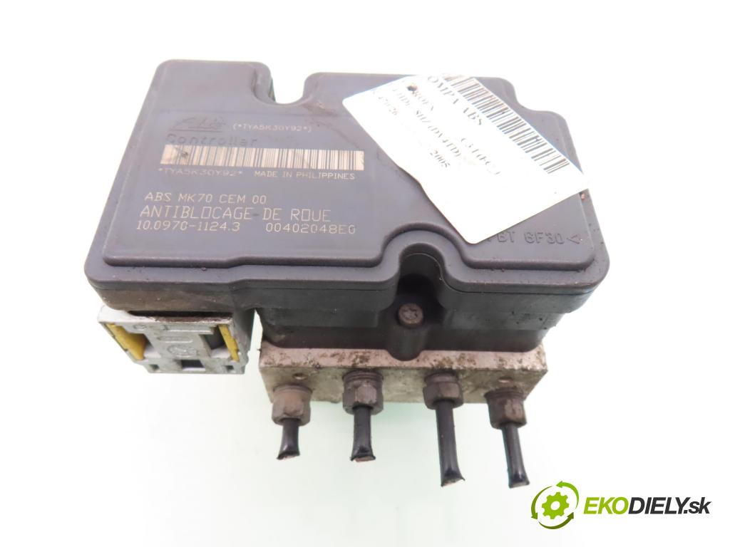 CITROEN C3 I (FC_) HB 2005 50,00 1.4 HDi - 8HZ (DV4TD) 1398,00 Pumpa ABS 10097011243 ; 9658260080 ; 10020700644 (Pumpa ABS)