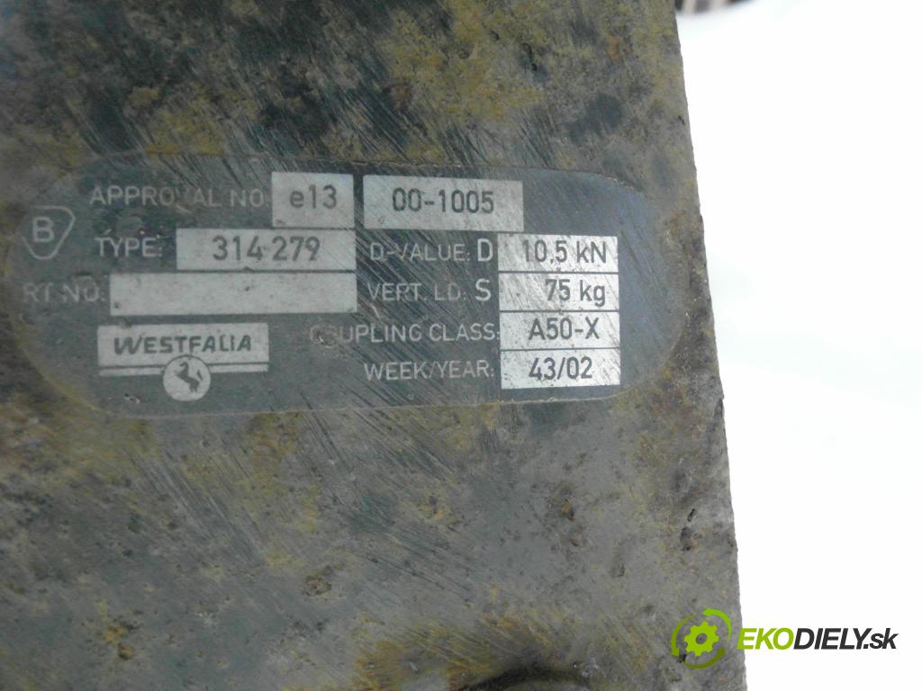 OPEL VECTRA C GTS (Z02) LIFTBACK 2004 92,00 2.2 DTI 16V 125 - Y 22 DTR 2172,00 Hák 314279