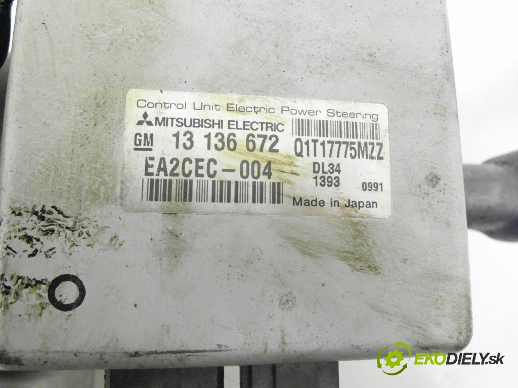 OPEL CORSA C (X01) HB 2001 43,00 1 - Z 10 XE 973,00 SLOUPEC / PODPORA elektrický 13136672 ; Q1T17775MZZ ; 13136675