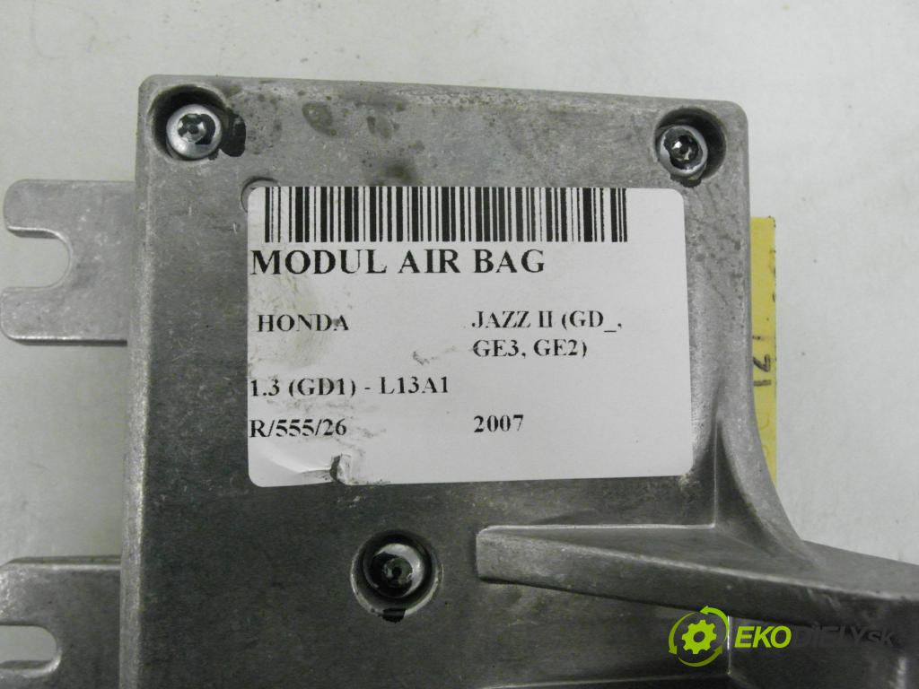 HONDA JAZZ II (GD_, GE3, GE2) HB 2007 61,00 1.3 (GD1) - L13A1 1339,00 MODUL air BAG 77960SAAE812M1 ; 5WK43461