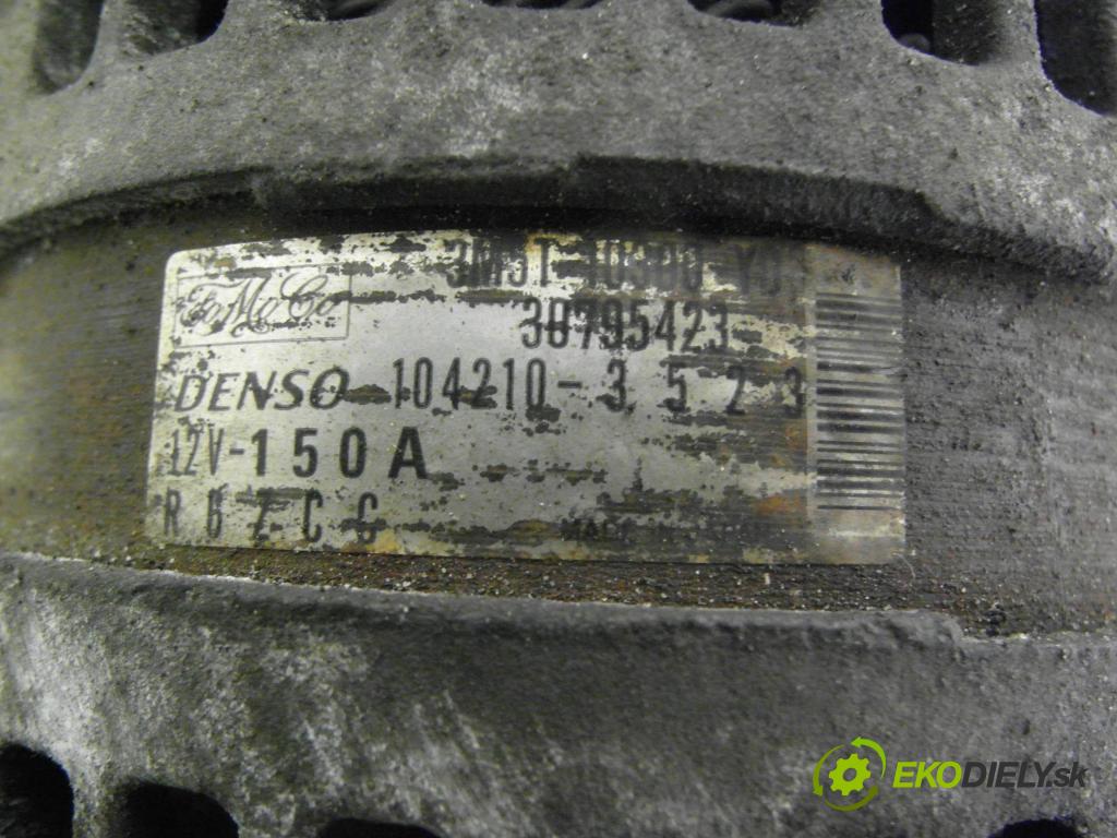 FORD FOCUS C-MAX (DM2) MINIVAN 2003 100,00 2.0 TDCi - G6DA 1997,00 Alternátor 3M5T10300YD ; 30795423 ; 1042103523 (Alternátor)