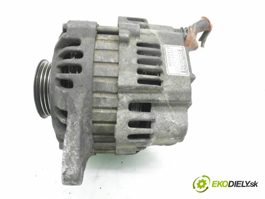 MITSUBISHI CARISMA (DA_) SEDAN 2000 92,00 1.8 16V GDI (DA2A) - 4G93 (GDI) 1834,00 Alternátor MD343416 ; A3TA5491 (Alternátor)