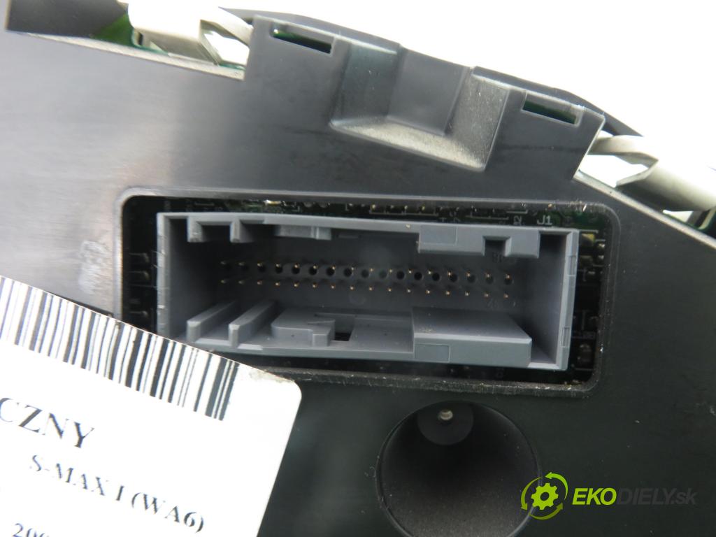 FORD S-MAX (WA6) MINIVAN 2006 103,00 2.0 TDCi - QXWA 1997,00 prístrojovka elektrický 6M2T10849CJ ; VP6M2F10849CJ