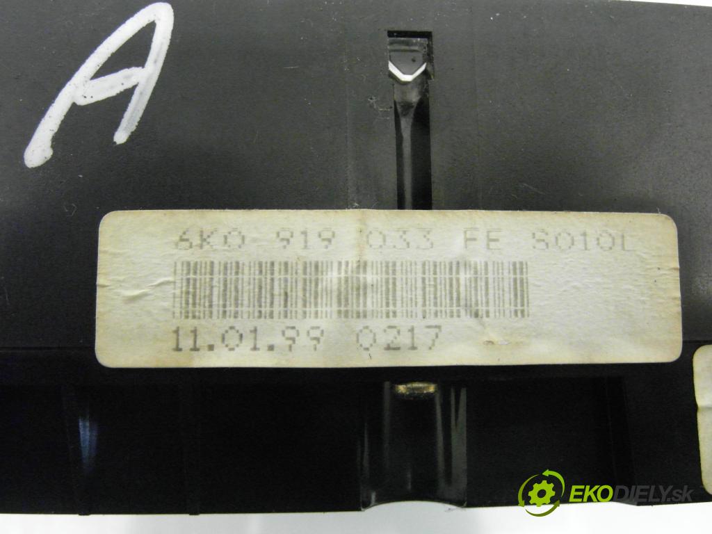 SEAT IBIZA II (6K1) HB 1999 44,00 1.4 i - ABD 1390,00 prístrojovka elektrický 6K0919033 ; 88311235