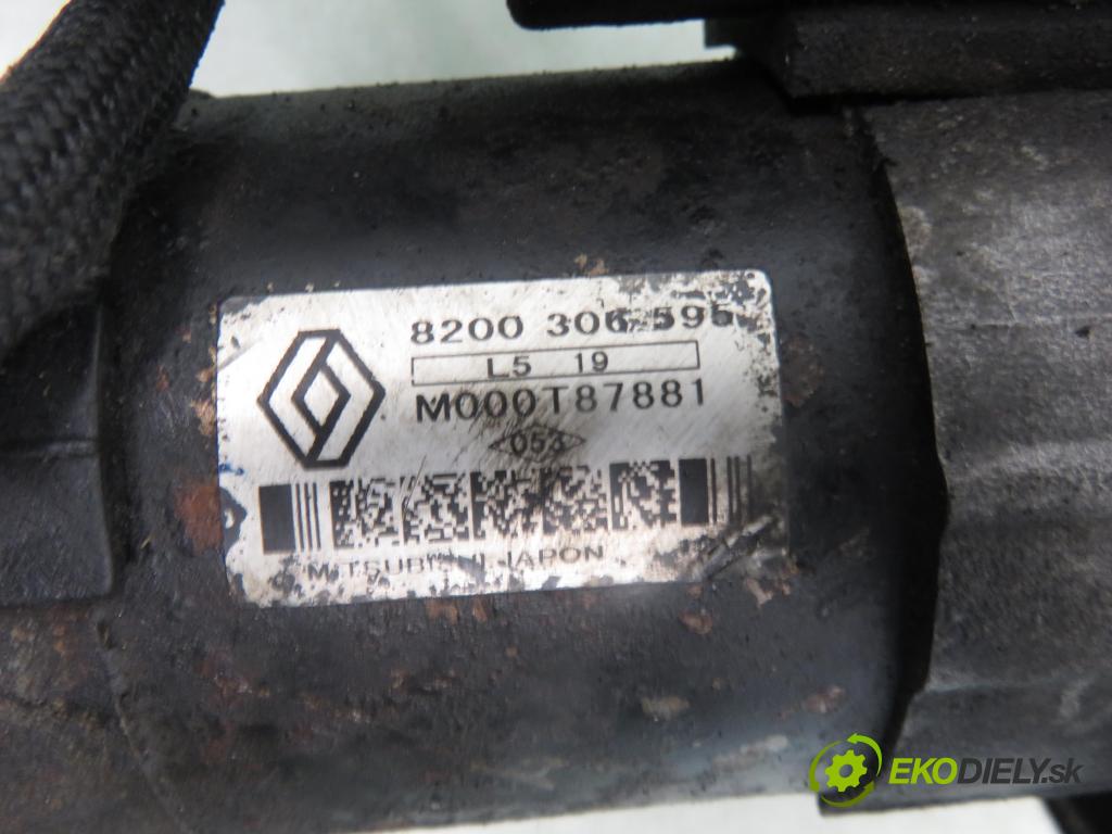 RENAULT MEGANE II Kombi (KM0/1_) KOMBI 2005 78,00 1.5 dCi (KM16, KM1E) - K9K 732 1461,00 startér 8200306595 ; M000T87881 (Startér)
