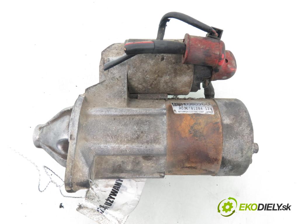 MITSUBISHI CARISMA (DA_) SEDAN 1999 92,00 1.8 16V GDI (DA2A) - 4G93 (GDI) 1834,00 startér M000T81284 ; MD360368 (Startér)