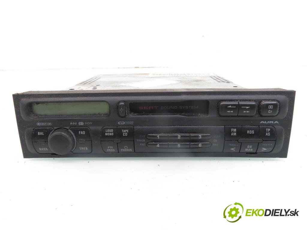 SEAT TOLEDO II (1M2) SEDAN 1999 81,00 1.9 TDI - AHF 1896,00 RADIO modul 1M0035186C