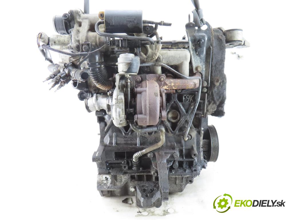 RENAULT LAGUNA II Grandtour (KG0/1_) KOMBI 2004 88,00 1.9 dCi (KG0G) - F9Q 670 1870,00 motor DIESLA F9Q670 ; 0445110110 ; 0445010075