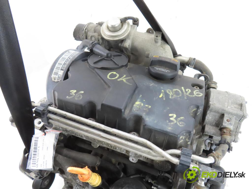 VW POLO (9N_) HB 2006 51,00 1.4 TDI - BNM 1422,00 motor DIESLA BNM
