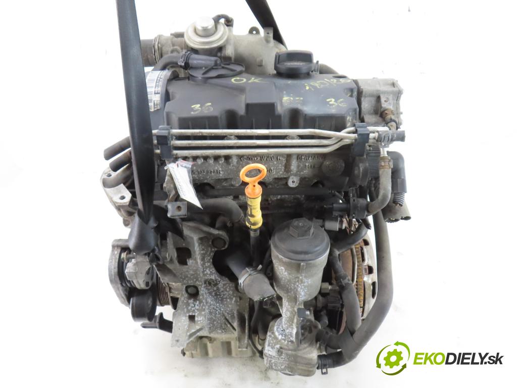 VW POLO (9N_) HB 2006 51,00 1.4 TDI - BNM 1422,00 motor DIESLA BNM