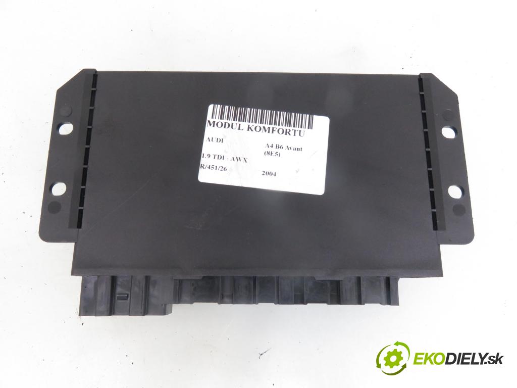 AUDI A4 Avant (8E5, B6) KOMBI 2004 96,00 1.9 TDI - AWX 1896,00 MODUL komfortu 8E0959433AS