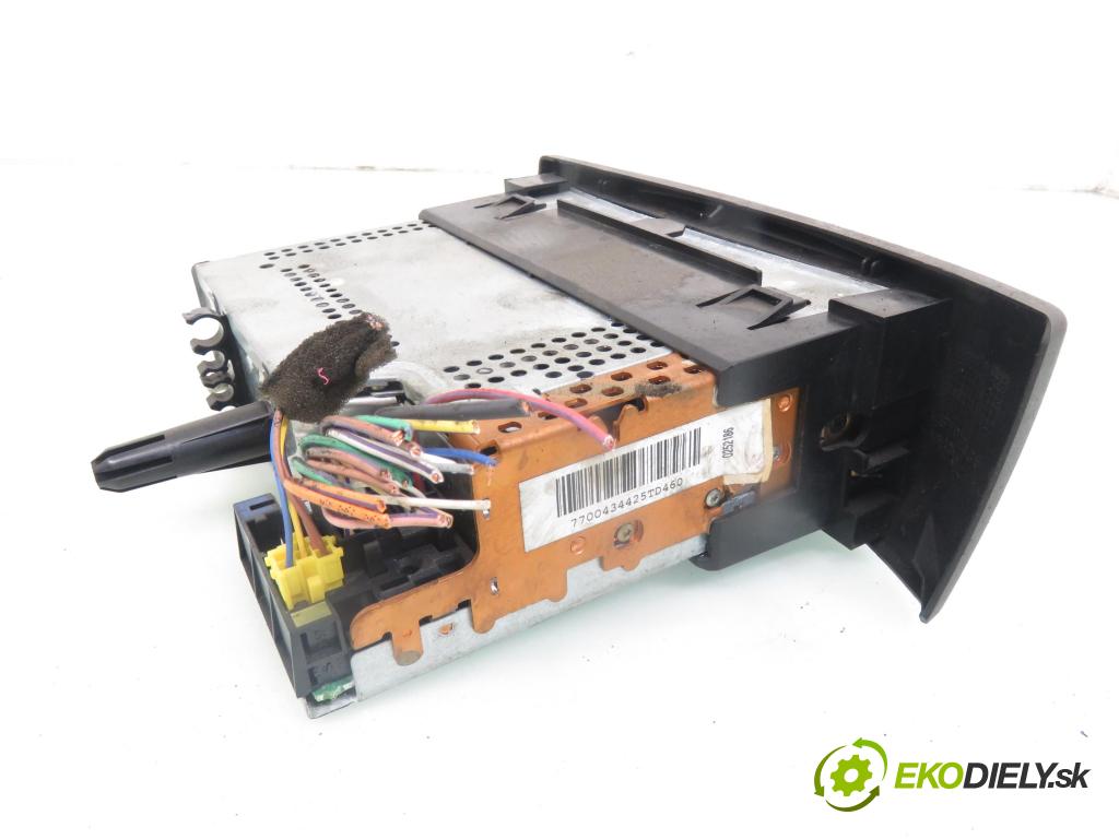 RENAULT SCENIC I (JA0/1_) MINIVAN 2001 102,00 2.0 16V (JA1B, JA1D) - F4R 740 1998,00 RADIO CD 7700434425