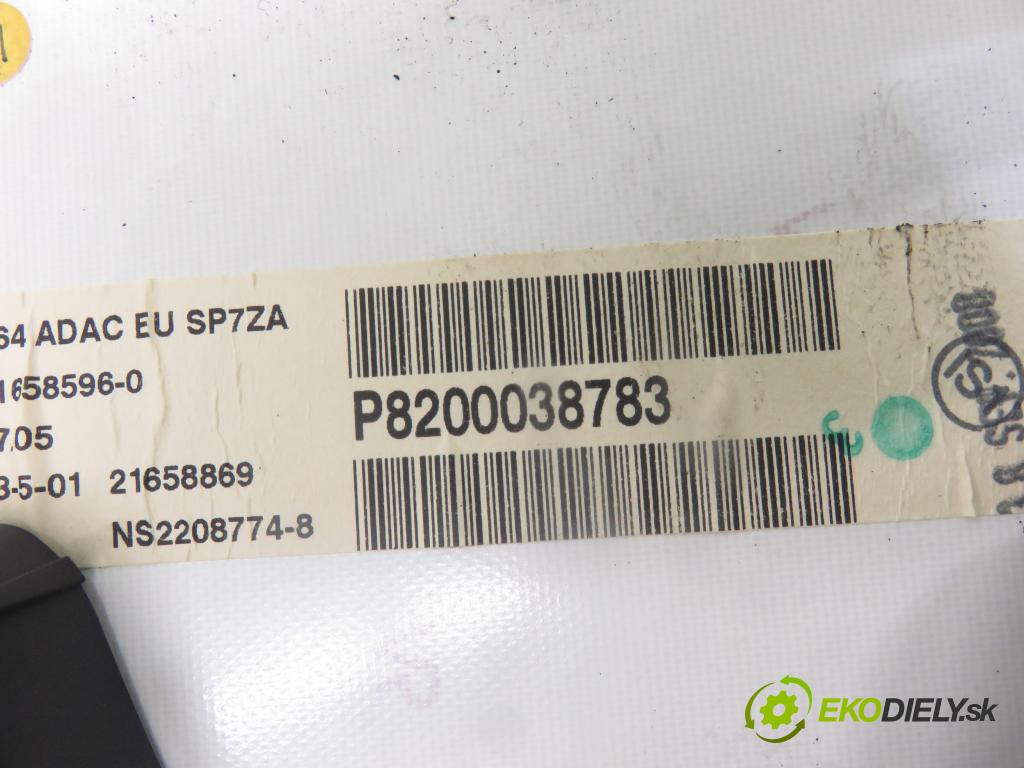 RENAULT SCENIC I (JA0/1_) MINIVAN 2001 102,00 2.0 16V (JA1B, JA1D) - F4R 740 1998,00 prístrojovka elektrický P8200038783