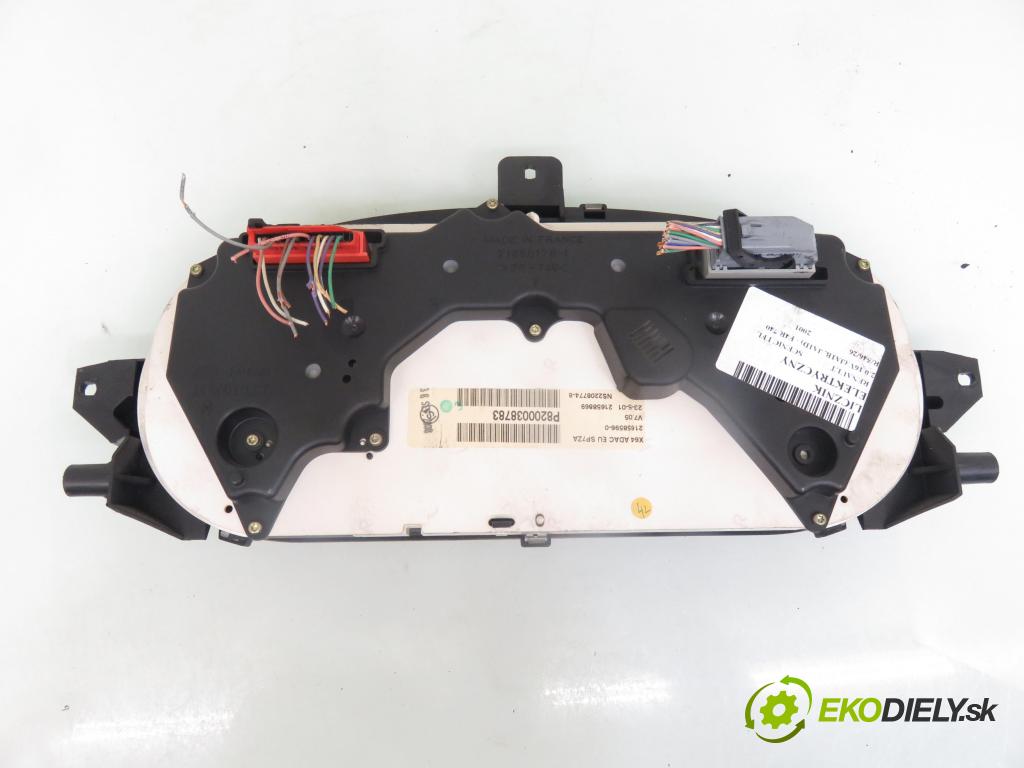 RENAULT SCENIC I (JA0/1_) MINIVAN 2001 102,00 2.0 16V (JA1B, JA1D) - F4R 740 1998,00 prístrojovka elektrický P8200038783