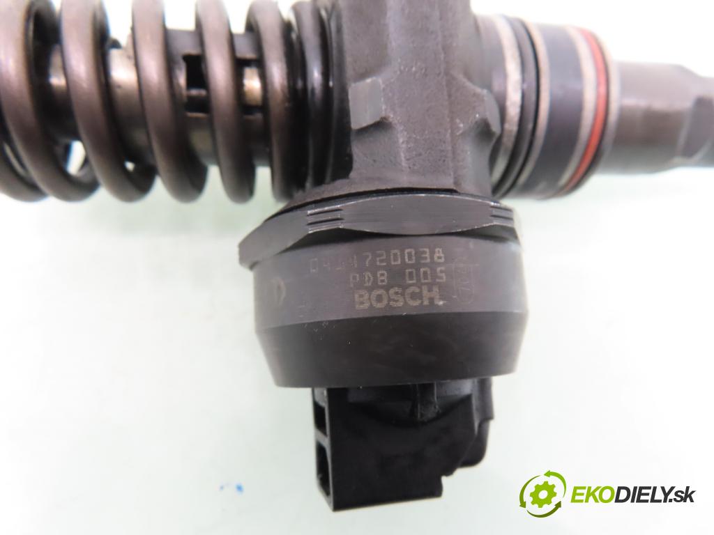 VW SHARAN (7M8, 7M9, 7M6) MINIVAN 2001 85,00 1.9 TDI - BVK 1896,00 vstříkovač 038130073AK ; 0414720038 (Vstřikovač paliva)