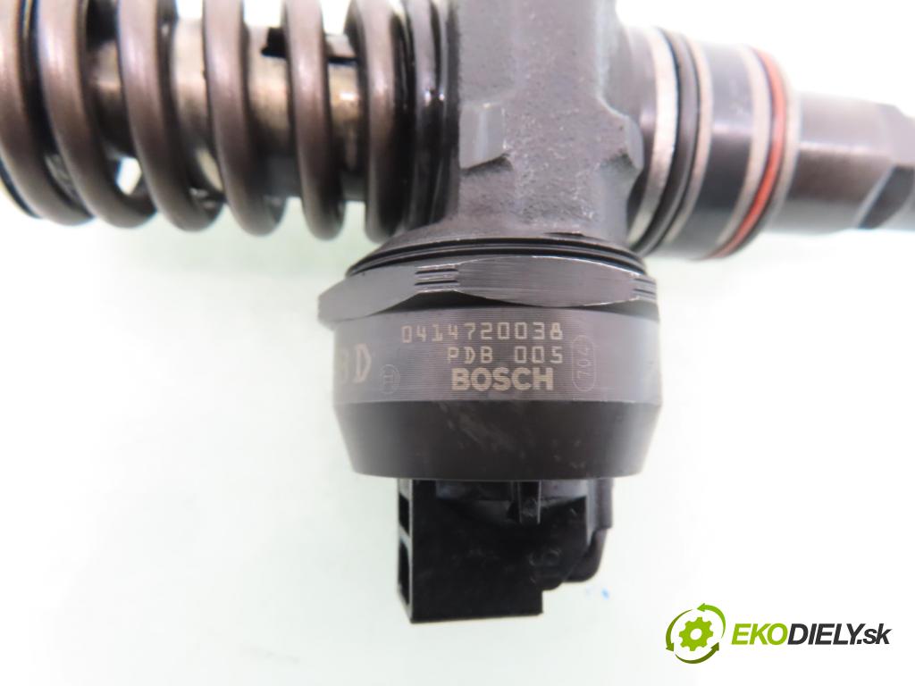 VW SHARAN (7M8, 7M9, 7M6) MINIVAN 2001 85,00 1.9 TDI - BVK 1896,00 vstříkovač 038130073AK ; 0414720038 (Vstřikovač paliva)
