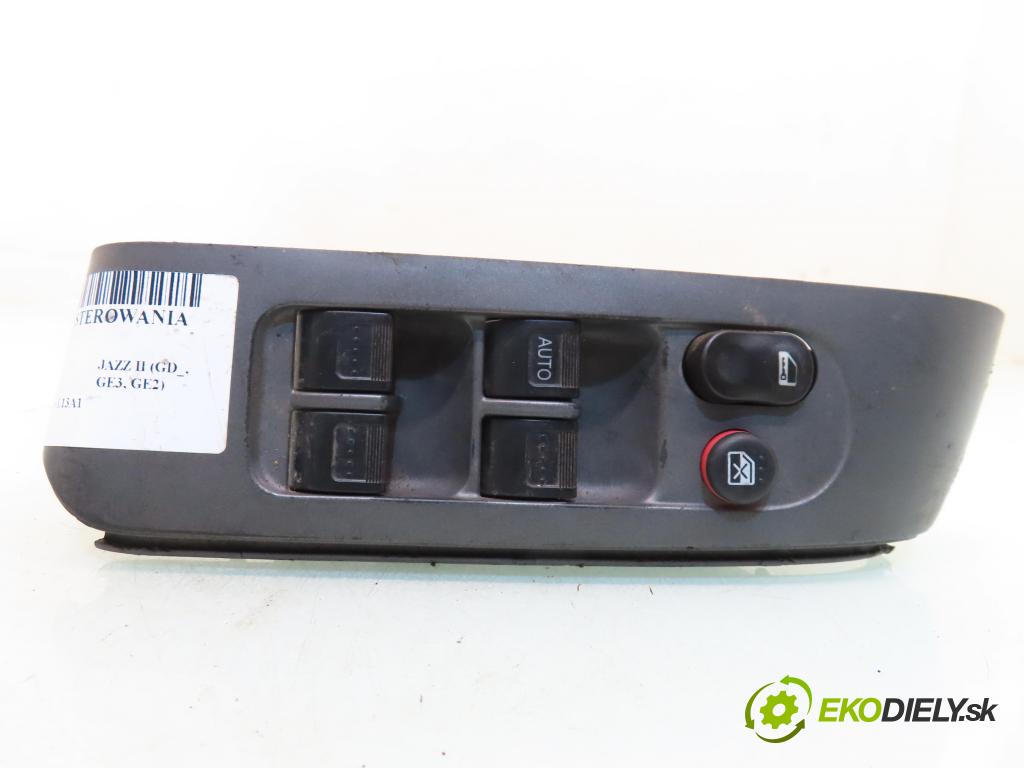 HONDA JAZZ II (GD_, GE3, GE2) HB 2007 61,00 1.3 (GD1) - L13A1 1339,00 Panel ovládaní oken 83543SAAG410
